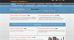 Desktop Screenshot of company-consulting.at